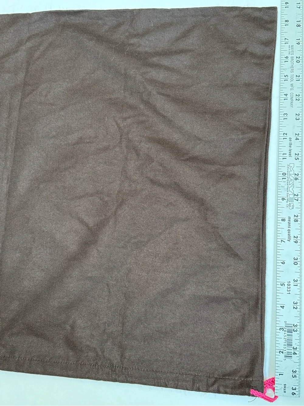 Kate Spade 19X27 Large Brown Dust Bag Pink Rope and floated back to the party